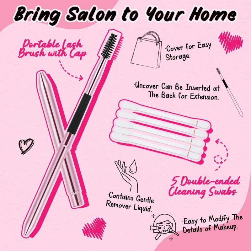 PRO Lash Bond and Seal Clear Cluster Lash Glue &
