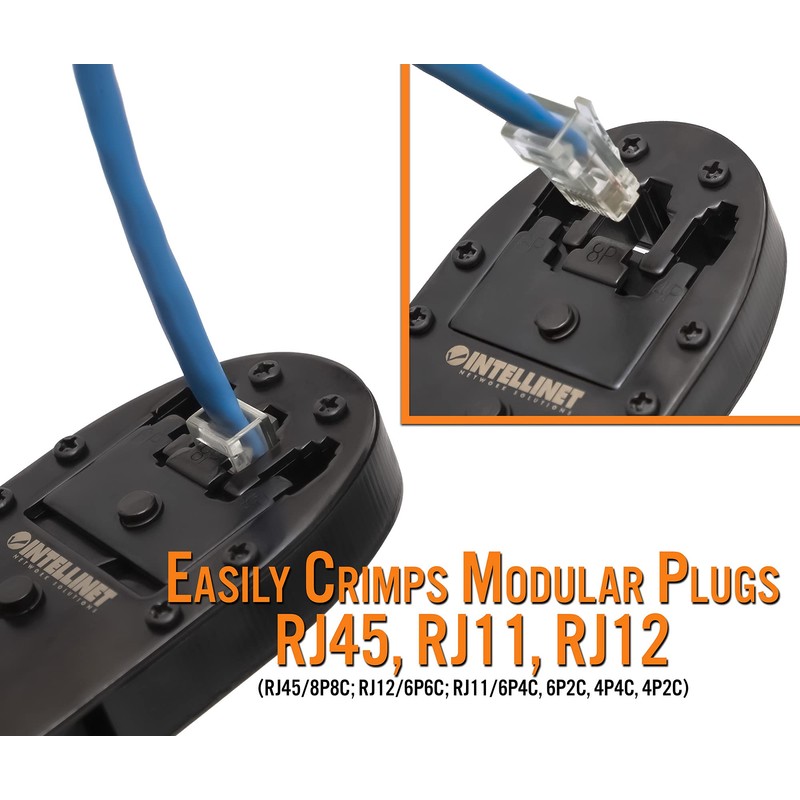 Pinza P/Crimpear Rj11/Rj12/Rj45