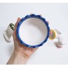 Wheelo's Therapy Blue White Clay Wave Full Body Gua Sha