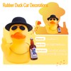 MuMyer Rubber Duck Car Ornament, Unique Yellow Duck Car Dashboard