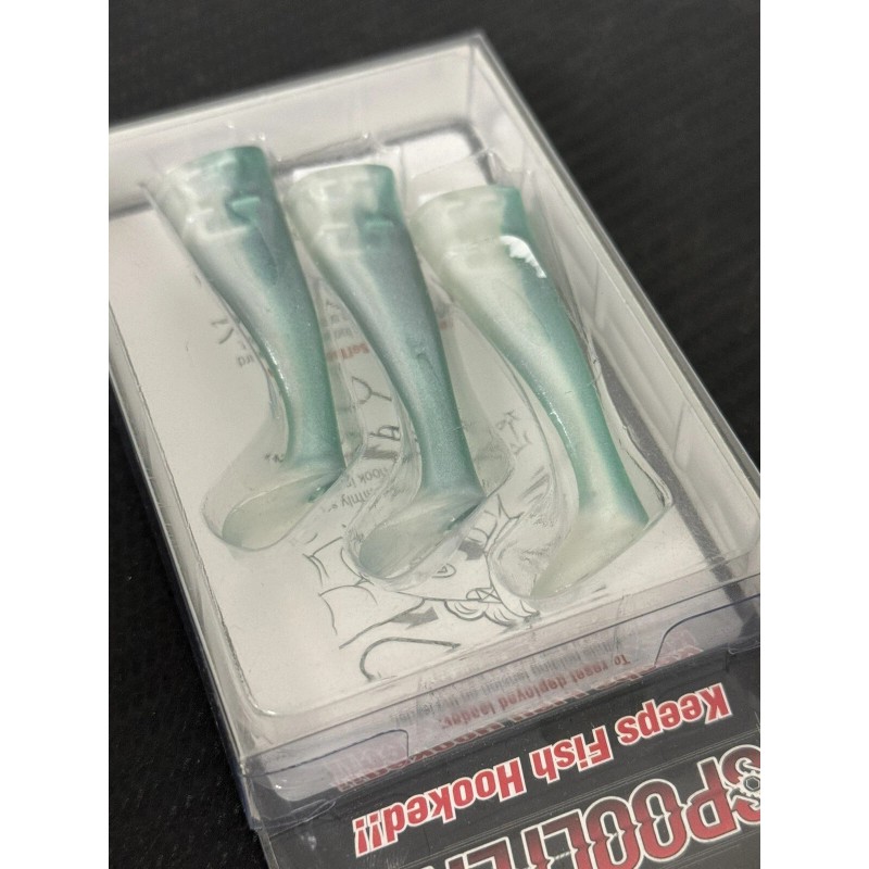 Spooltek 3-Pack Spooltek FATTY 4" Tailpack Lure Replacement Tails, Greenback