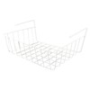 LiebeWH Metal Under Shelf Storage Basket Space Saving Hanging Basket