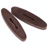 Shires Rubber Rein Stops in Brown onesize