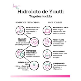 Hidrolato De Yautli