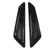 2 Pcs Hood Vent Cover Black Air Intake Dashboard Decorative