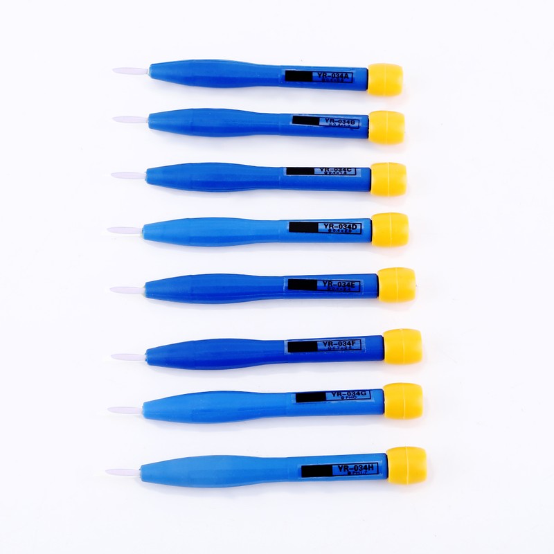 8pcs Adjust Frequency Screwdriver Anti static Plastic Ceramic Set Home