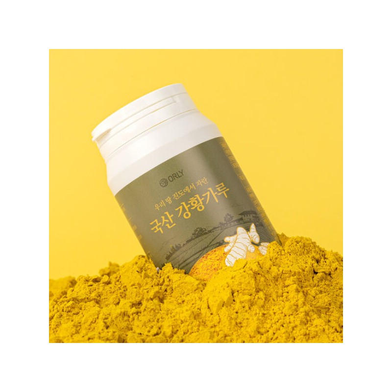 올리 진도산 무농약 강황가루 150g Olli Jindo Organic Turmeric Powder