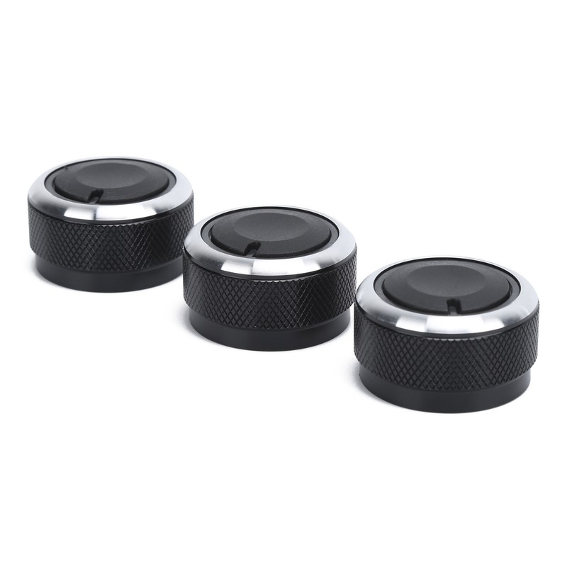 3PCS Car Air Condition Switch Thermal Controller Knob Replacement for