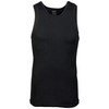 Gildan Gildan Men's A-Shirt Tanks, Multipack, Style G1104, Black (6-Pack),