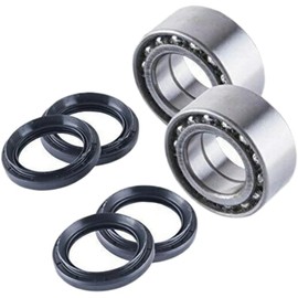 RAGBUSCLE ATV Front Wheel Bearings and Seals Kit Dustproof Replacement Compatible with Honda TRX 500 650 680