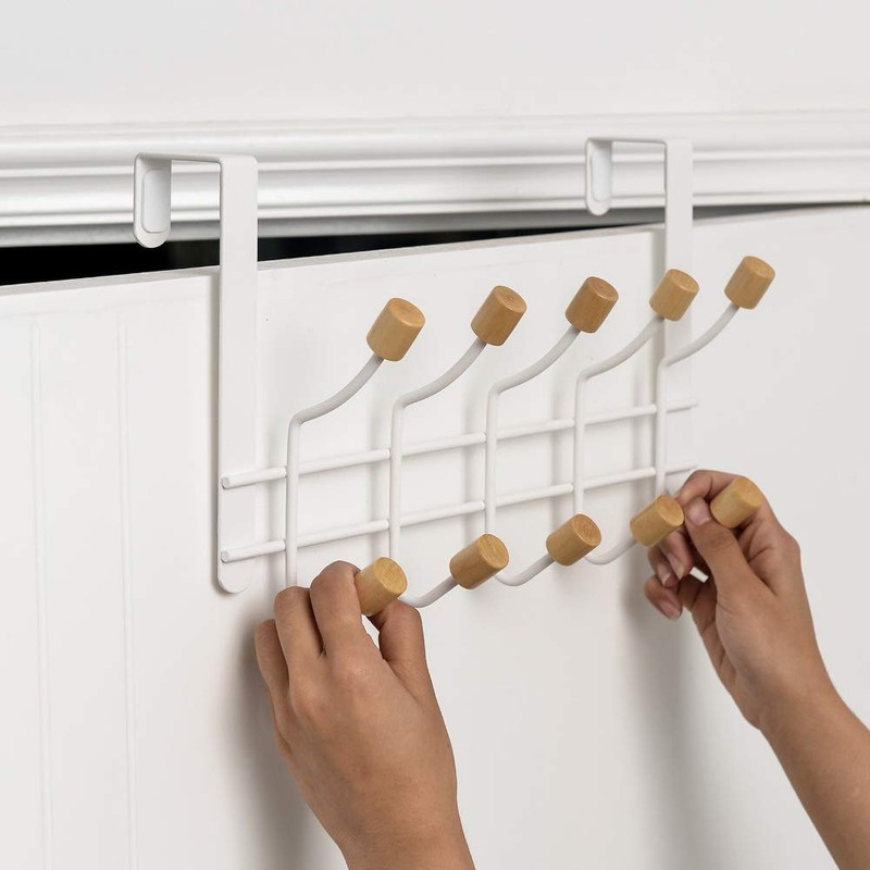 HYMIKO Door Hooks, Door Hangers, Door Hooks, Clothes, Hats, Ties,