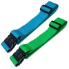 Suitcase Straps Set of 2 Luggage Straps with Locking and