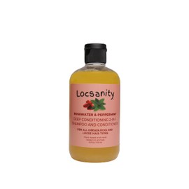 Locsanity Rosewater and Peppermint 2-1 Moisturizing and Nourishing Shampoo