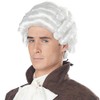 California Costumes Noble/Musician Men's Wig, White, 70172