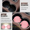 JINGSEN Car Cup Holder Coaster,Non-Slip Car Cup Holder Coasters,Universal Car