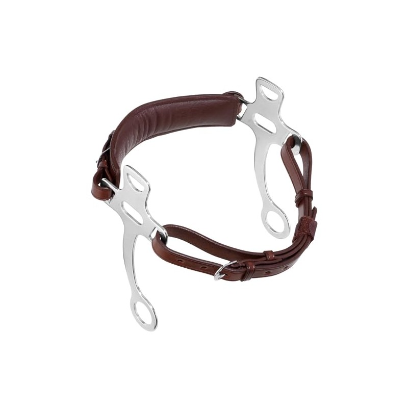 Sprenger 4214400155 Hackamore Rustproof Stainless Steel Brown 55