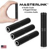 MASTERLINK 1/4 Inch TRS/TS Female to Female Coupler, 6.35mm Jack