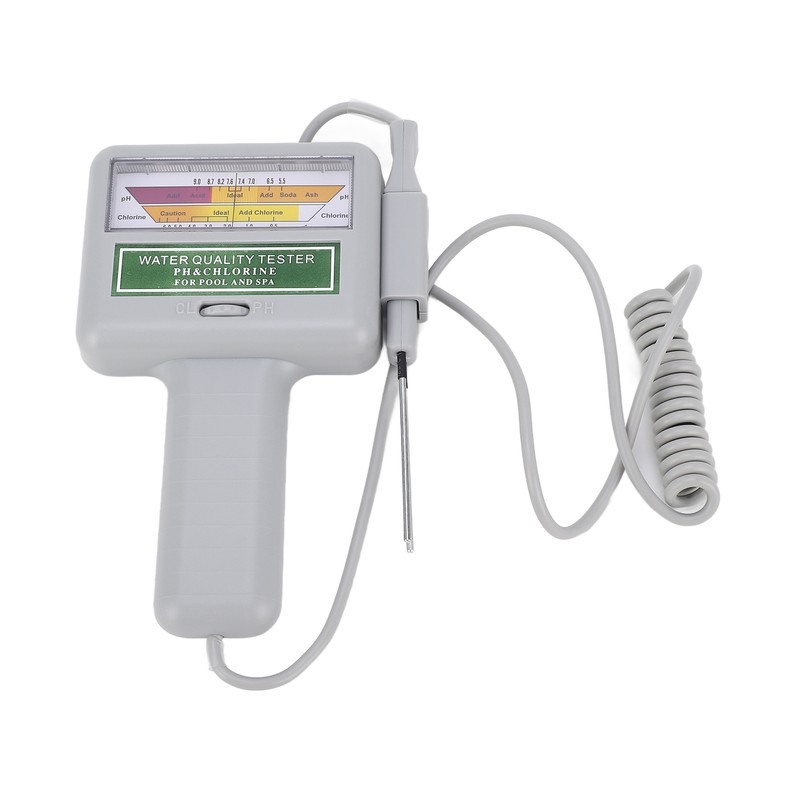 Portable PH Tester Chlorine Meter Swimming Pool Spa Water Quality