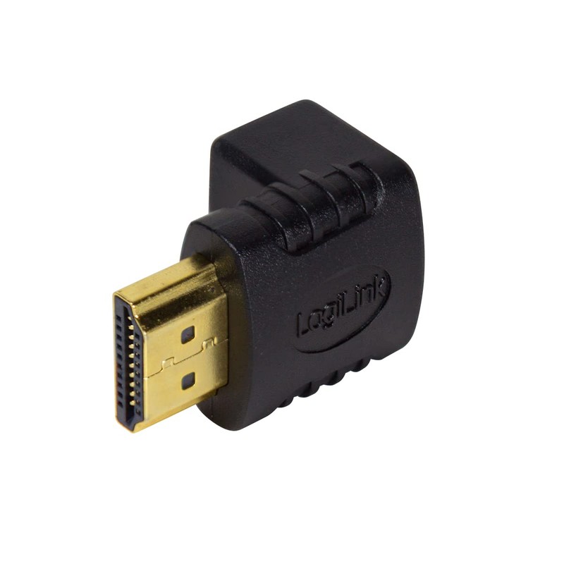 LogiLink AM to AF 90 Degree Small HDMI Adapter