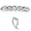 #8 Lock Washer Spring Lock Washers, 304 Stainless Steel 18-8,
