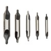 Malayas 5PCS HSS Lathe Mill Center Drill Countersink Bit Tooling