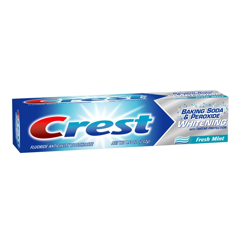 Crest Baking Soda & Peroxide Whitening with Tartar Protection Toothpaste,