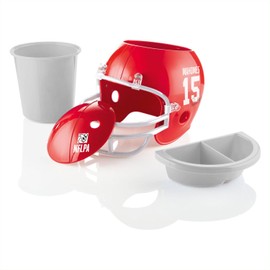 Kansas City Chiefs NFLPA American Football Snack Helmet ** Patrick Mahomes **