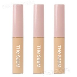 The Saem Cover Perfection Fix Sealer 1.5 Natural Beige 3pcs (42523604) Basic / 더샘 커버 퍼펙션 픽실러 1.5 내추럴 베이지 3개 (42523604) 기본