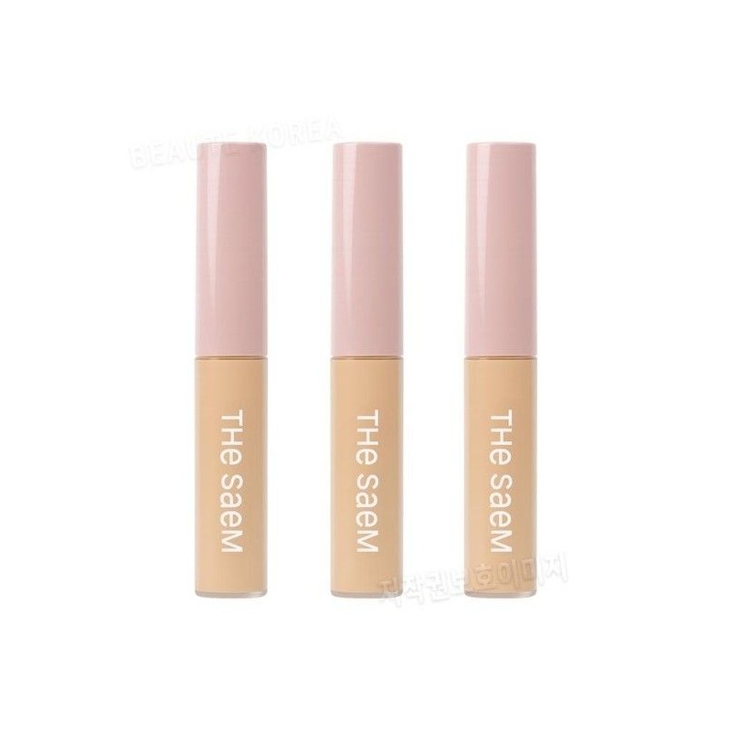 The Saem Cover Perfection Fix Sealer 1.5 Natural Beige 3pcs