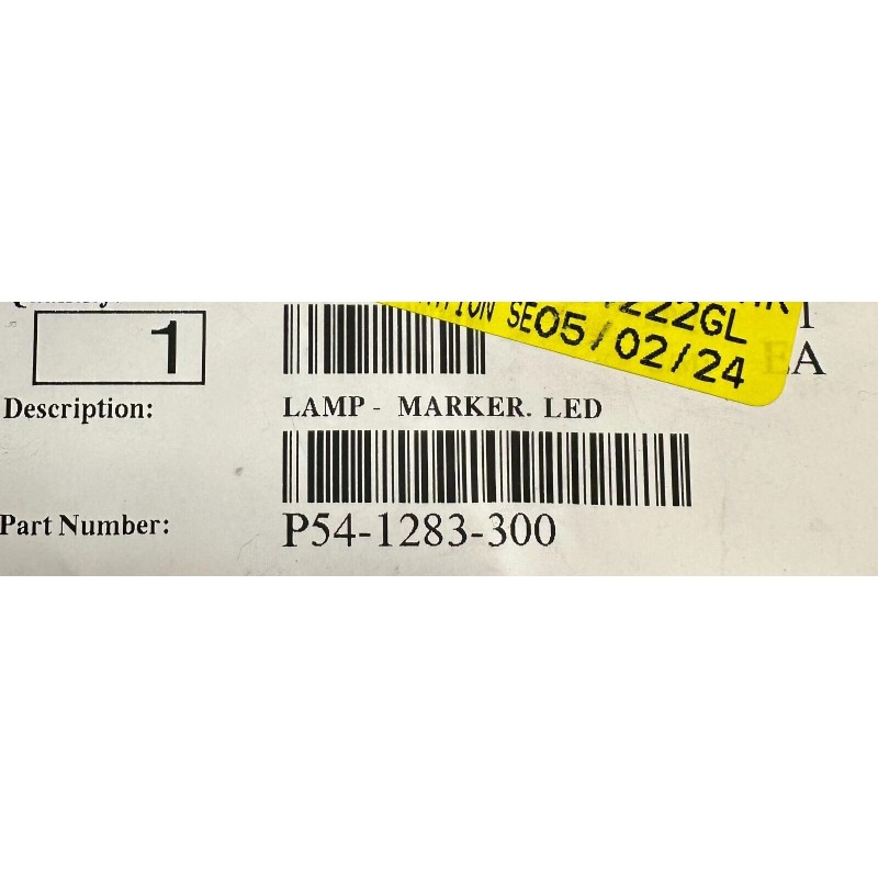 Paccar P54-1283-300 Genuine Paccar Visor Marker Lamp OEM - New