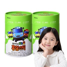 [동원천지인] 꼬마버스 타요 홍삼스틱 샤인머스캣 (10g 60포 60일분)... [Dongwon Cheonjiin] Little Bus Tayo Red Ginseng Stick Shine Muscat (10g 60 packets 60 days supply)