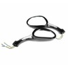 PCC MOTOR 1L 8mm Rear view Mirror w/ Turn Signals