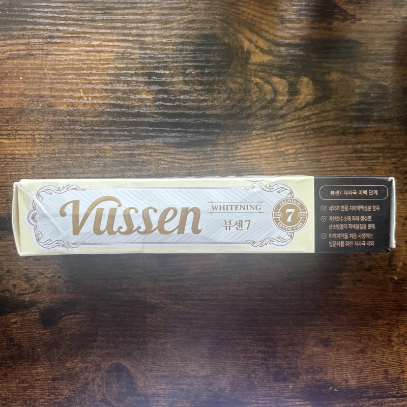 Vussen 7 Premium Whitening Care Toothpaste • Green Citrus Mint
