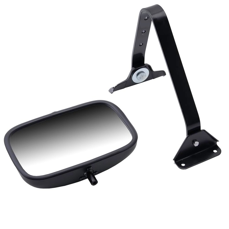 Pair Set Manual Side View Mirrors 5x8 Swing Lock with