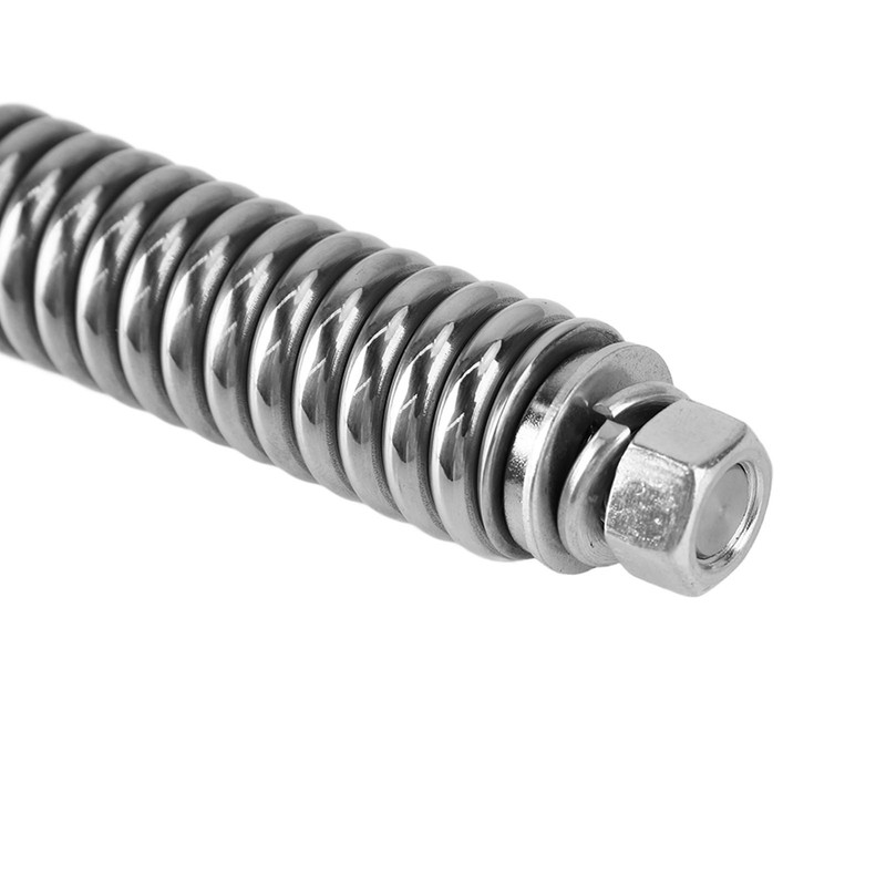 Antenna Spring Mount Silver Shockproof Protective Signal Reception Improvement Flexibility