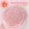 RANOME Fluffy Ear Muffs Winter Women Foldable Fuzzy Earmuffs for