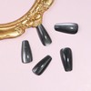 MISUD Press on Nails - Long Coffin Fake Nails with
