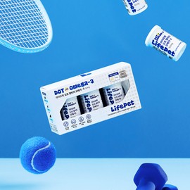 Life Pet Dog Cat Dot Altige Omega 3 50mg Micro Nutrient 180 Capsules / 라이프펫 강아지 고양이 도트 알티지 오메가3 50mg 초소형 영양제 180캡슐