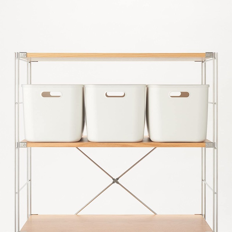 MUJI 38749486 Soft Polyethylene Case, Large, Approx. Width 10.0 x