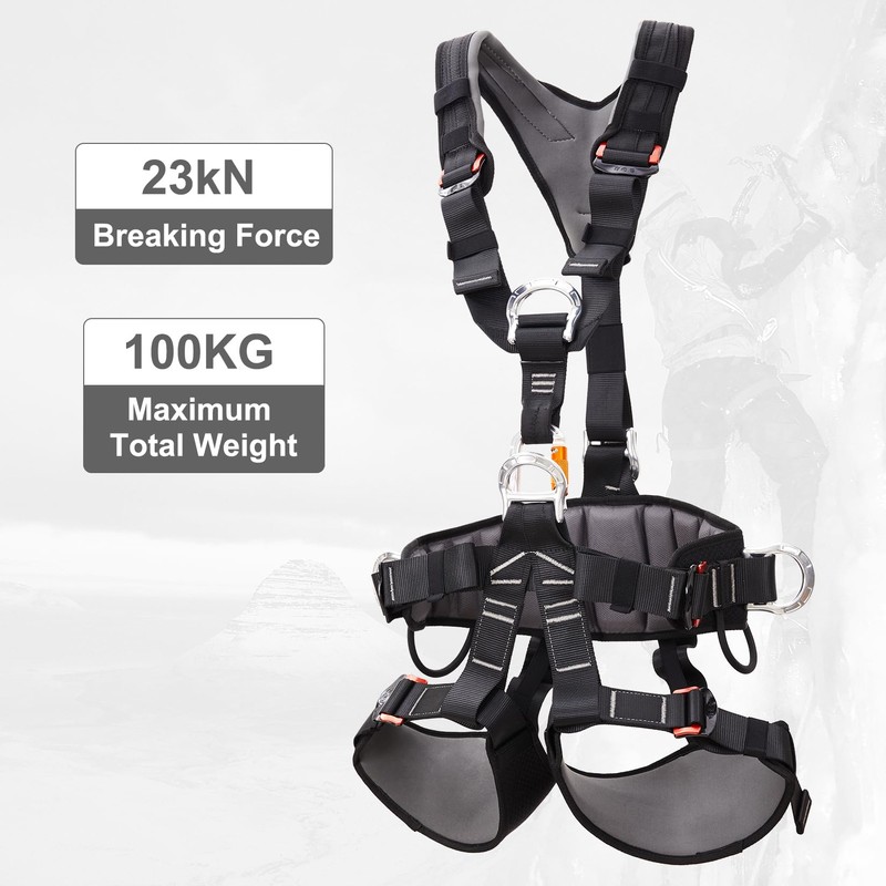SOB Half Body Seat Belt Adjustable Chest and Shoulder Straps