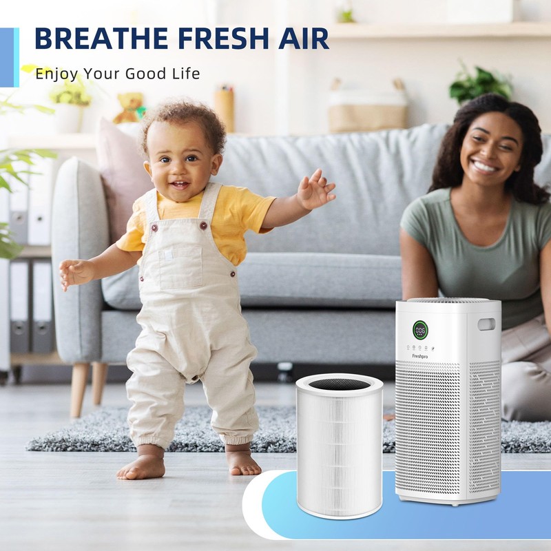 freshpro KF-P31 Air Purifier Replacement Filter, Compatible KF-P31 Air Purifiers,