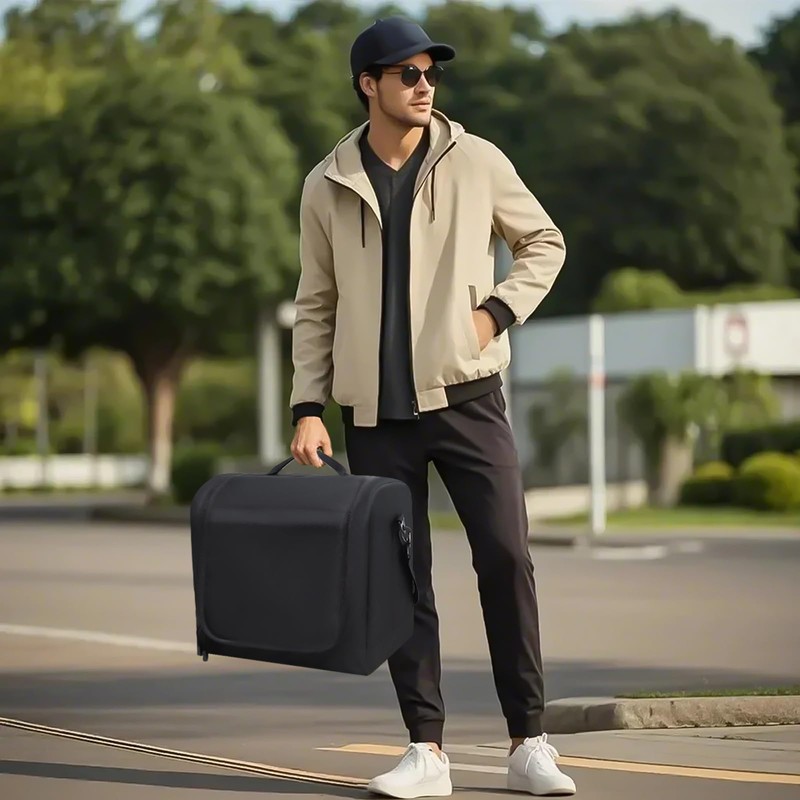 Large Hat Bag for Baseball Caps, Stackable Hat Organizer Bag,
