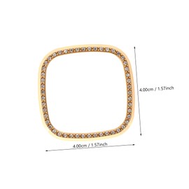 TEHAUX Watch Cover for 3/ Electroplating Case Full Frame Protector Scratchproof Non-Slip Precise Cutouts