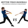 4 Pack Baseball Swing Trainer Swing Disk, 7 Inch Baseball