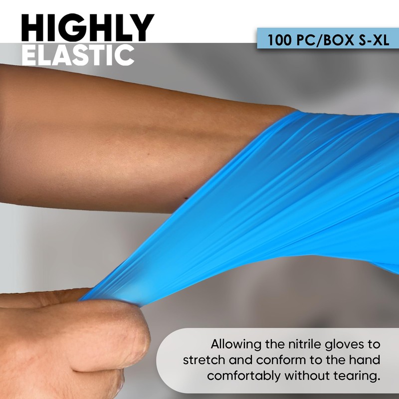 B-well Pulse Nitrile Disposable Gloves Nitrile Disposable Gloves with Standard