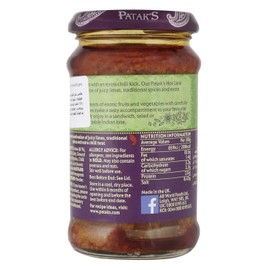 Pataks Hot Pickle, Lime, 10 Ounce