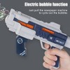 Electric Bubble Machine Gun for Kids Summer Soap Water Bubble