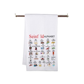 MNIGIU Tv Show Kitchen Towels Kitchen Decor Tv Show Merchandise for Fans (ABC Towel)