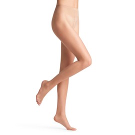 FALKE Women's Shelina Toeless 12 Denier Ultra Sheer Tights, Beige (Golden 4699), S