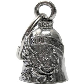 Guardian Live to Ride Ride to Live Motorcycle Biker Luck Riding Bell or Key Ring